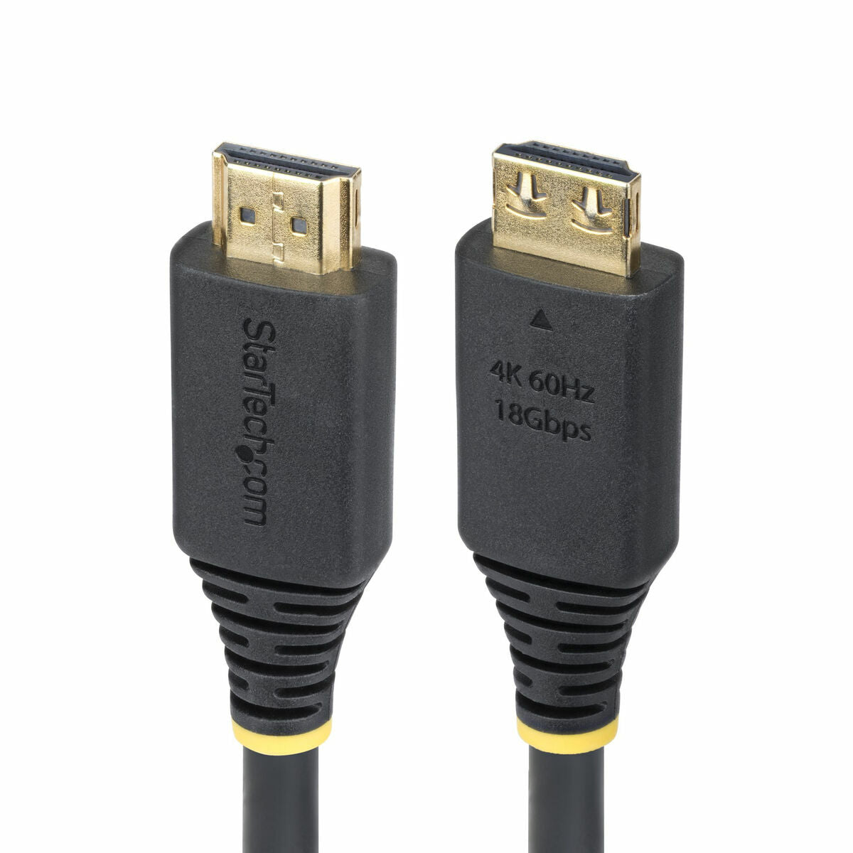 HDMI Cable Startech HDMI2-CABLE-GRIP-3F Black 90 cm