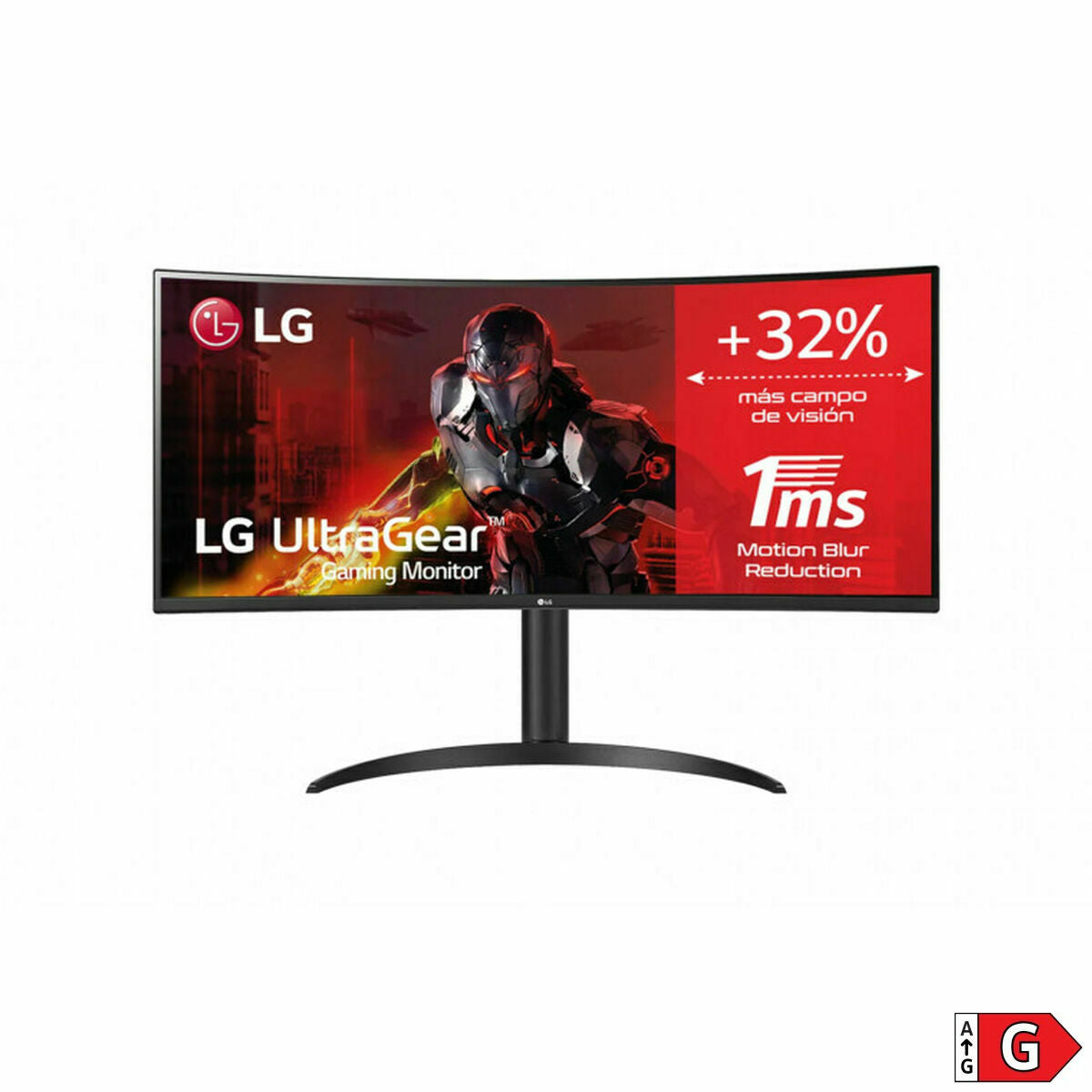 Gaming Monitor LG 34UC75WAEU Wide Quad HD 34" Curved LED