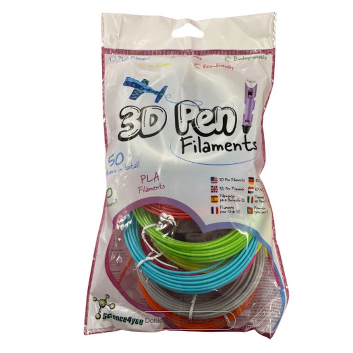 Refill for ballpoint pen Science4you 50 m