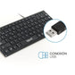Keyboard iggual Slim TKL-USB Black