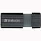 USB stick Verbatim STORE'N'GO PINSTRIPE Black 128 GB (10 Units)