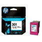Original Ink Cartridge HP 301 Tricolour (60 Units)