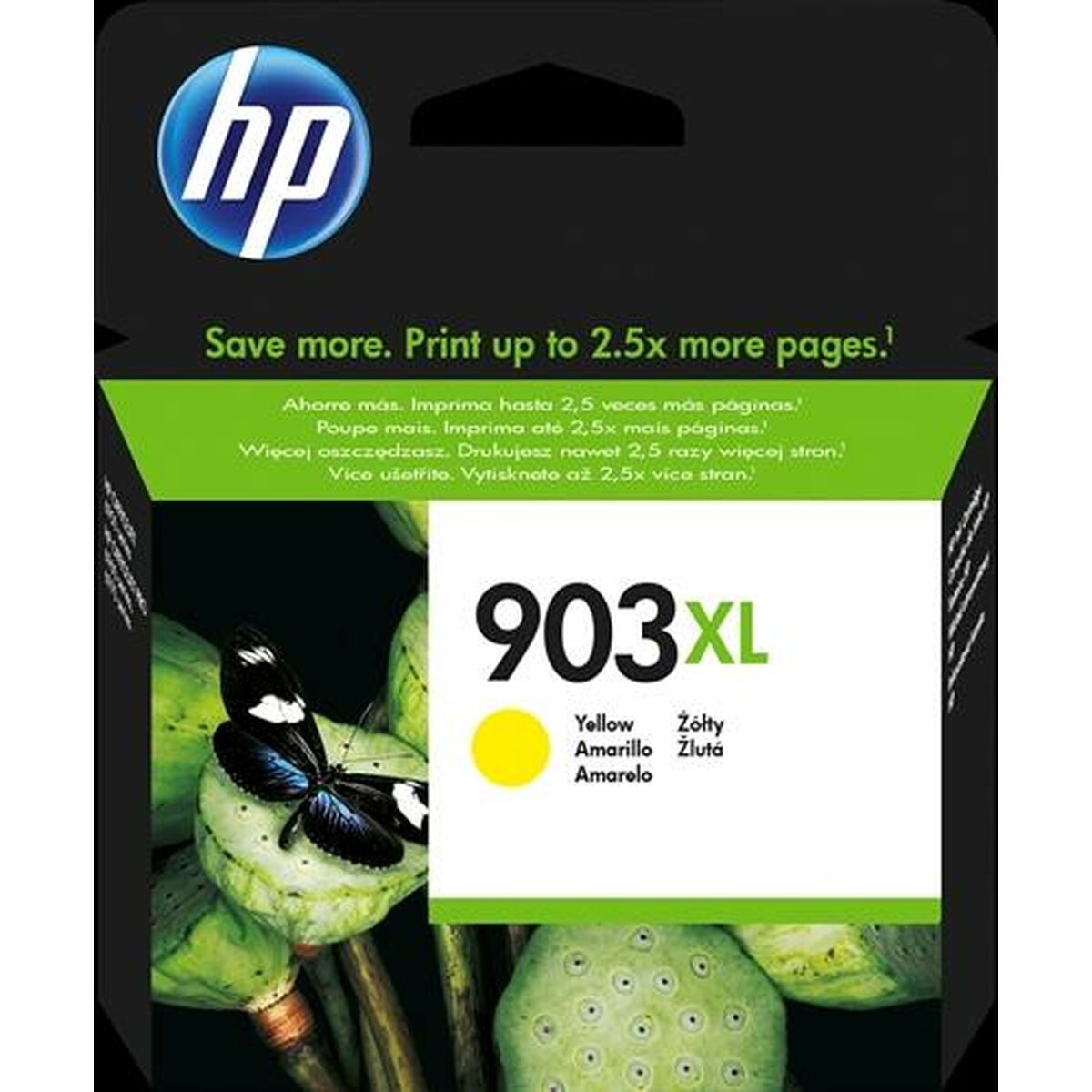 Original Ink Cartridge HP Nº 903XL Yellow (60 Units)