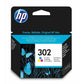 Original Ink Cartridge HP Officejet 3830 All-in-One Nº 302 Tricolour (60 Units)