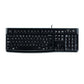 Keyboard Logitech K120 Black Spanish Qwerty (10 Units)