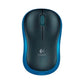 Wireless Mouse Logitech M185 Blue 1000 dpi (10 Units)