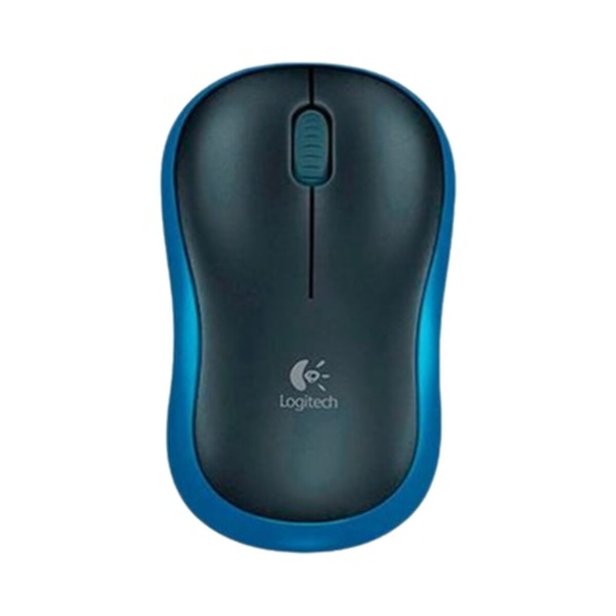 Wireless Mouse Logitech M185 Blue 1000 dpi (10 Units)