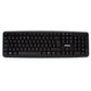 Keyboard Nilox Black Spanish Qwerty (20 Units)