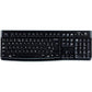 Keyboard Logitech K120 Black Spanish Qwerty (10 Units)