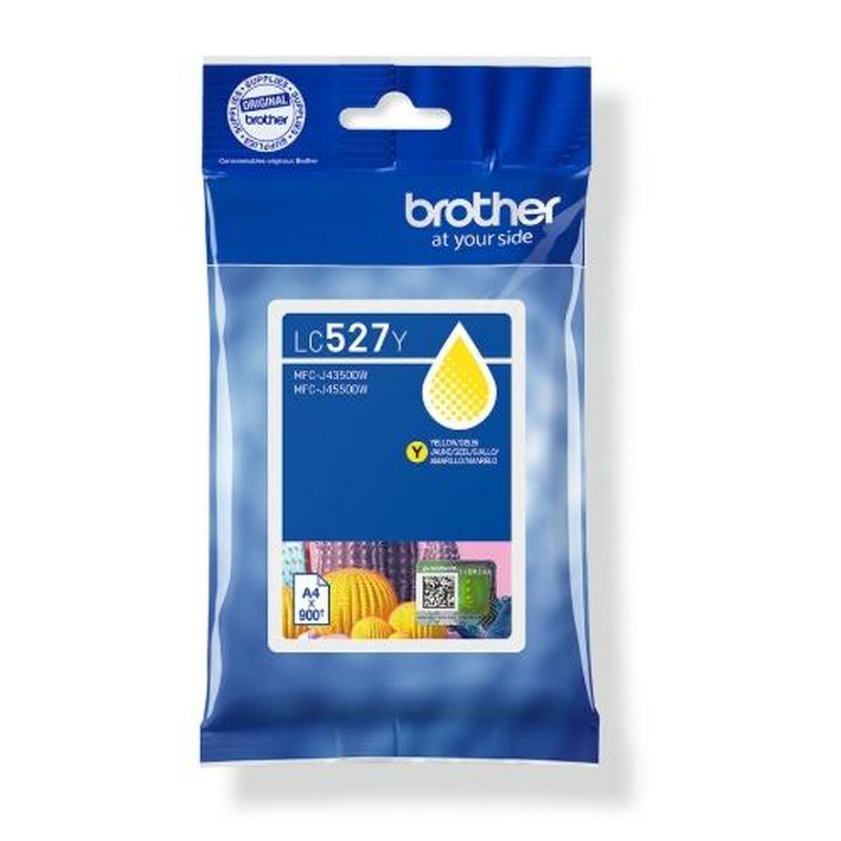 Original Ink Cartridge Brother LC527Y Yellow