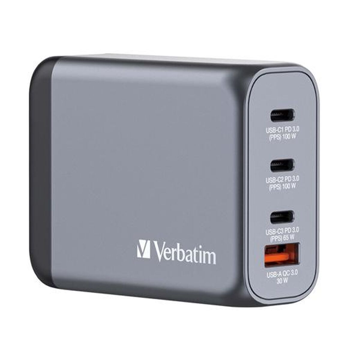 Wall Charger Verbatim GNC-100 Black 100 W (10 Units)