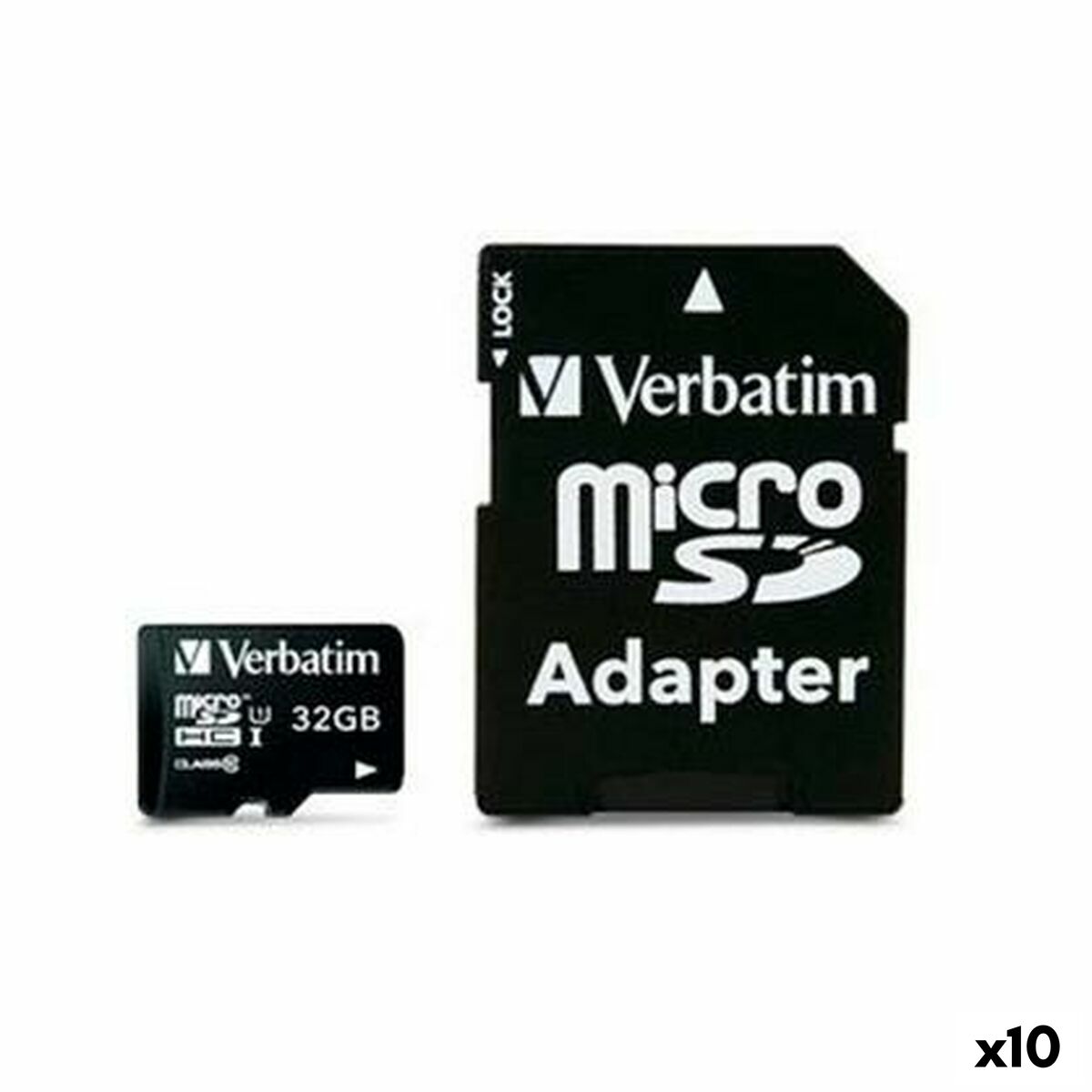 SDHC Memory Card Verbatim 32 GB (10 Units)