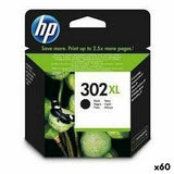 Original Ink Cartridge HP 302 XL Black (60 Units)