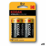 Alkaline Batteries Kodak 1,5 V LR20 (10 Units)