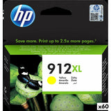 Original Ink Cartridge HP 912XL Yellow (60 Units)
