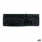 Keyboard Logitech K120 Black Spanish Qwerty (10 Units)
