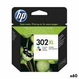 Original Ink Cartridge HP 302XL Tricolour (60 Units)