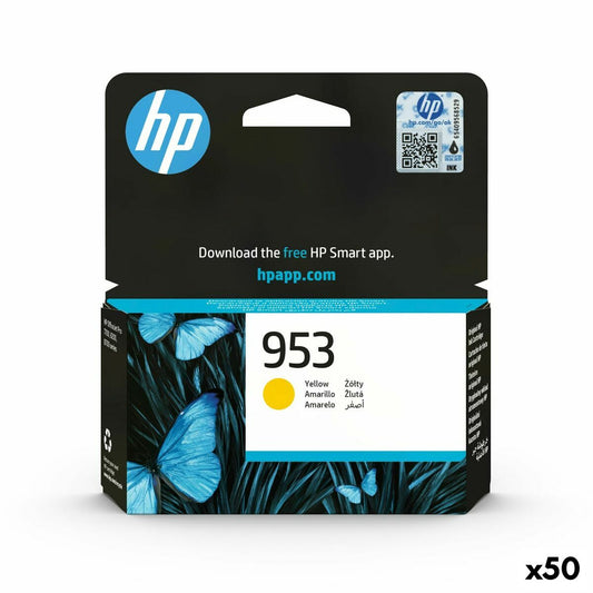 Original Ink Cartridge HP Nº 953 Yellow (50 Units)