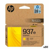 Original Ink Cartridge HP Nº 937E Yellow (50 Units)