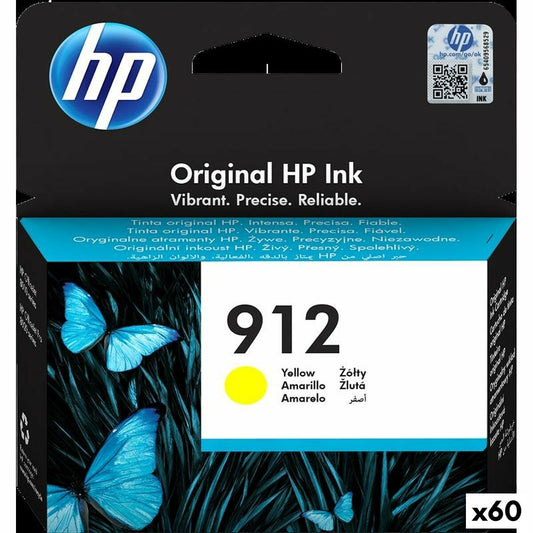 Original Ink Cartridge HP Yellow (60 Units)
